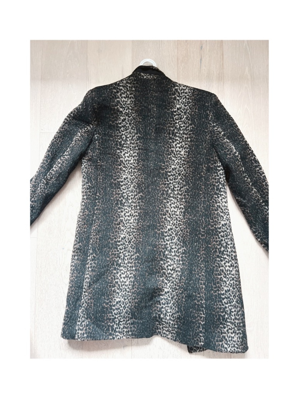 Vintage | Black Leopard Print Jacket | Y2K Chic Blazer Jacket - Picture 8 of 10